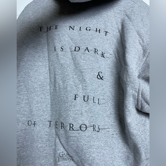 Game of Thrones Pull Over Hoodie Sweatshirt / Jacket (Lootcrate Dx) - Picture 4 of 5